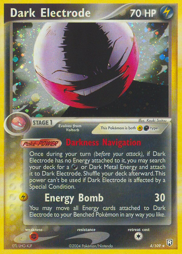 Dark Electrode (4/109) [EX: Team Rocket Returns] | The Gaming-Verse