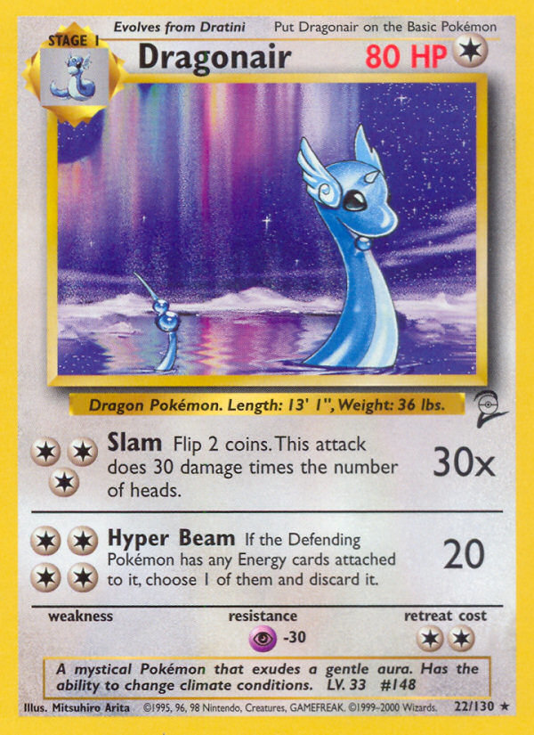 Dragonair (22/130) [Base Set 2] | The Gaming-Verse