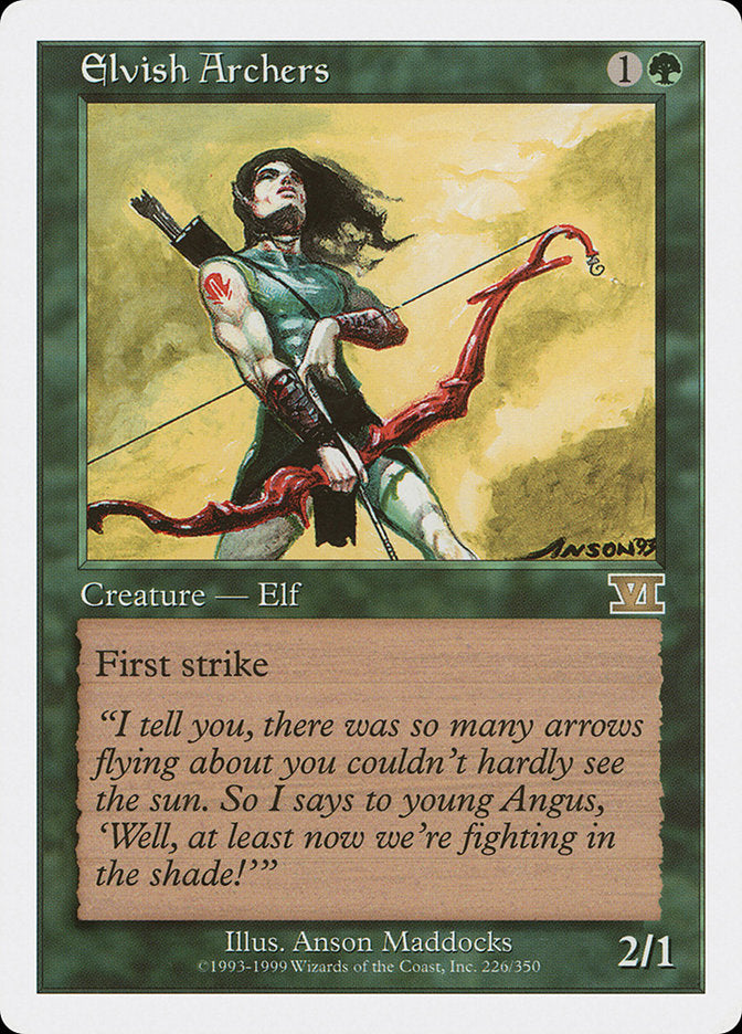 Elvish Archers [Classic Sixth Edition] | The Gaming-Verse