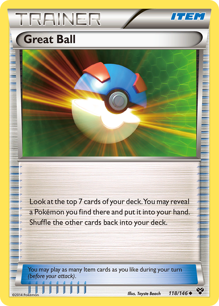 Great Ball (118/146) [XY: Base Set] | The Gaming-Verse