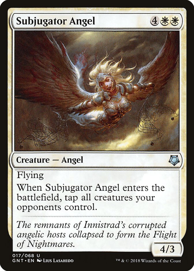 Subjugator Angel [Game Night] | The Gaming-Verse