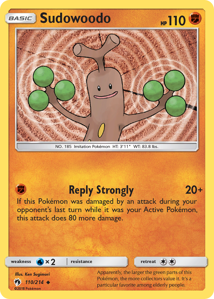 Sudowoodo (110/214) [Sun & Moon: Lost Thunder] | The Gaming-Verse