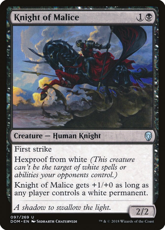 Knight of Malice [Dominaria] | The Gaming-Verse