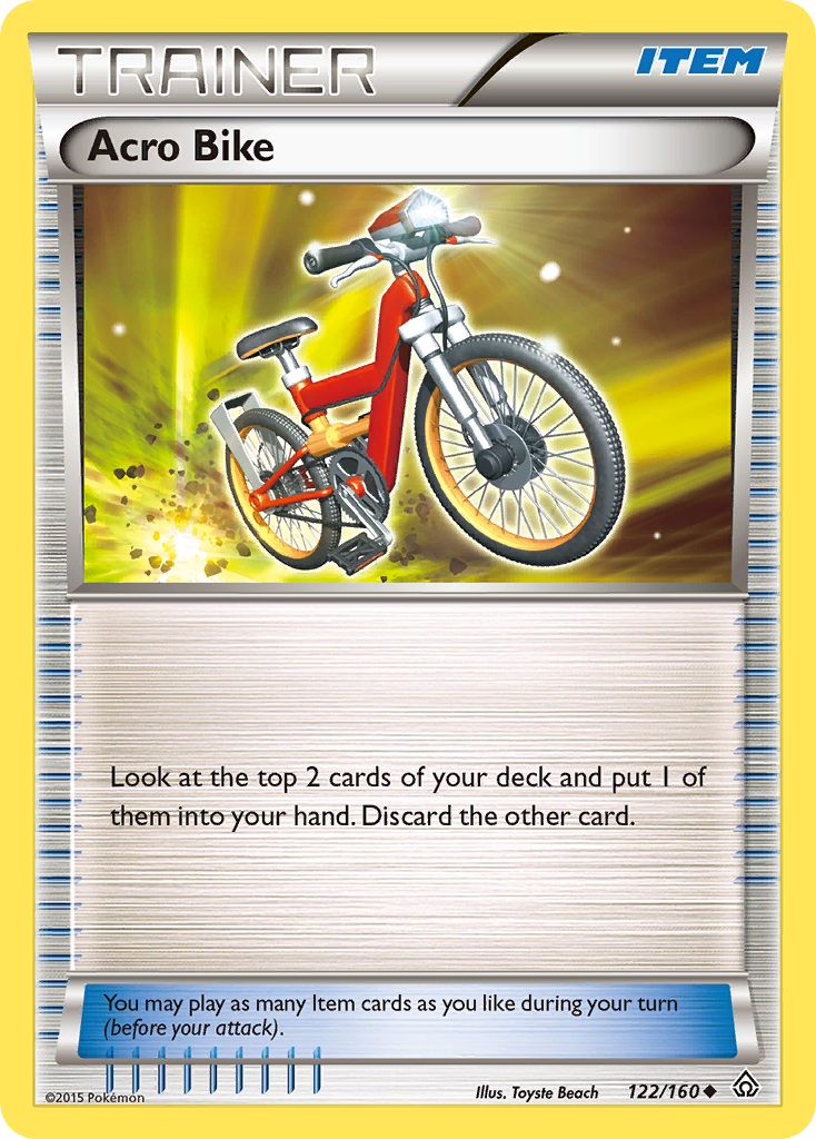 Acro Bike (122/160) [XY: Primal Clash] | The Gaming-Verse