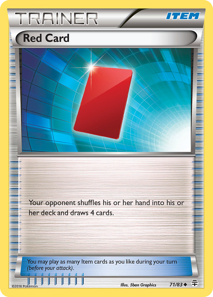 Red Card (71/83) [XY: Generations] | The Gaming-Verse