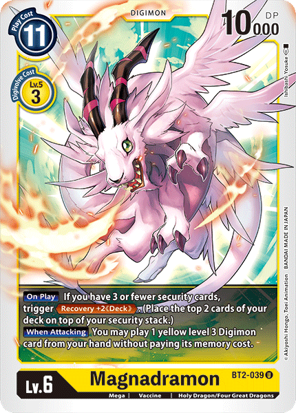 Magnadramon [BT2-039] [Release Special Booster Ver.1.0] | The Gaming-Verse