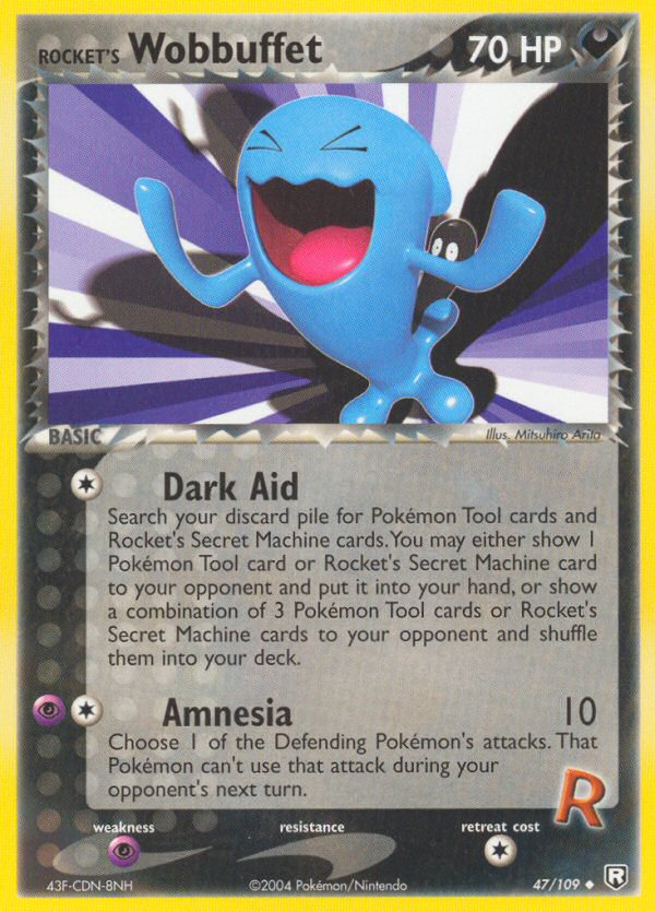 Rocket's Wobbuffet (47/109) [EX: Team Rocket Returns] | The Gaming-Verse