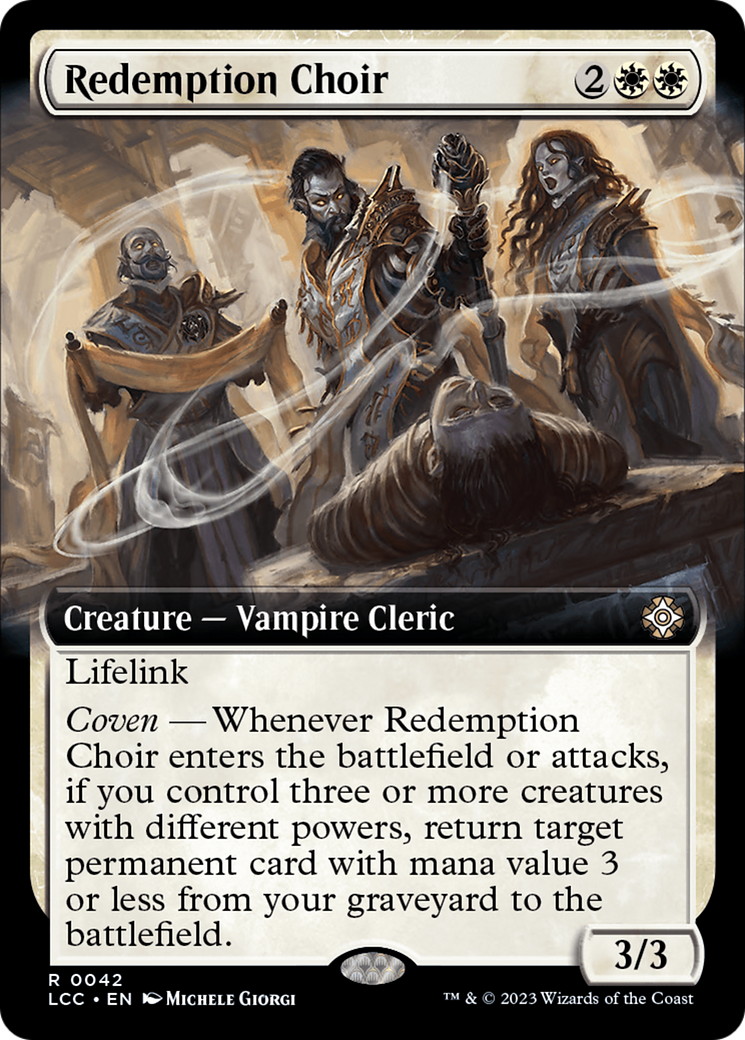 Redemption Choir (Extended Art) [The Lost Caverns of Ixalan Commander] | The Gaming-Verse