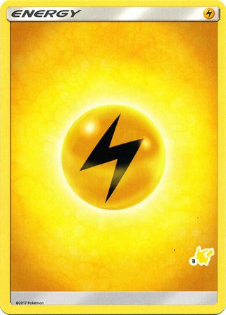 Lightning Energy (Pikachu Stamp #3) [Battle Academy 2020] | The Gaming-Verse