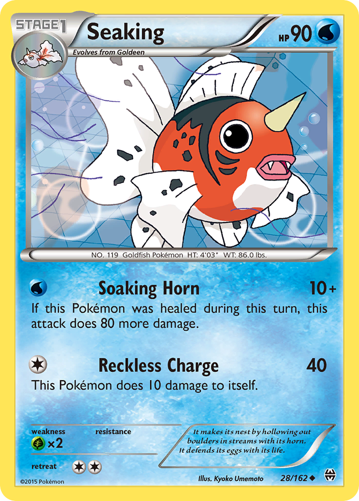 Seaking (28/162) [XY: BREAKthrough] | The Gaming-Verse