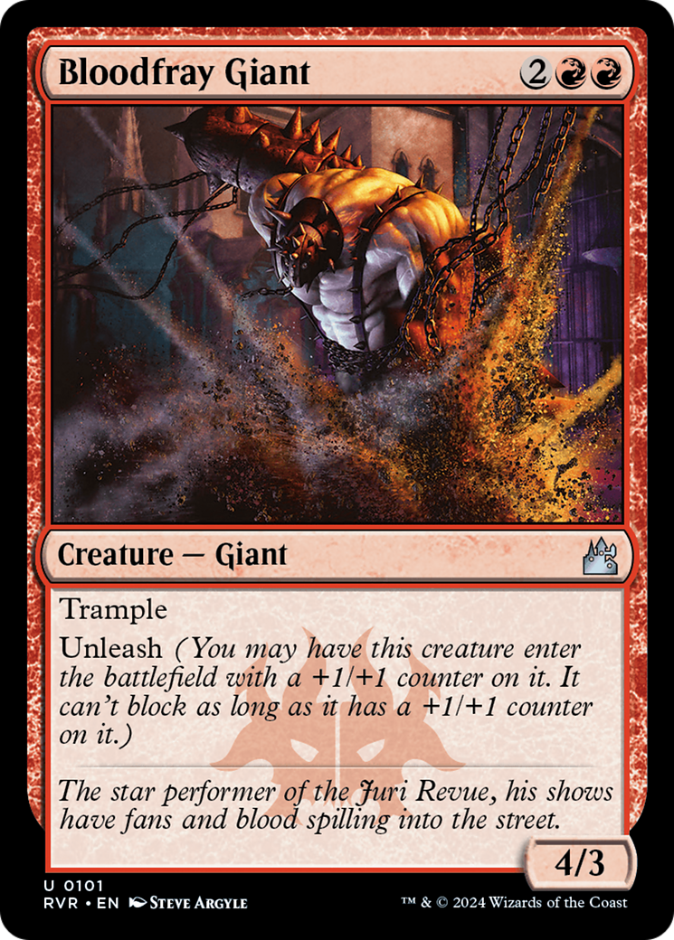 Bloodfray Giant [Ravnica Remastered] | The Gaming-Verse