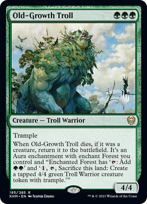 Old-Growth Troll [Kaldheim Promo Pack] | The Gaming-Verse