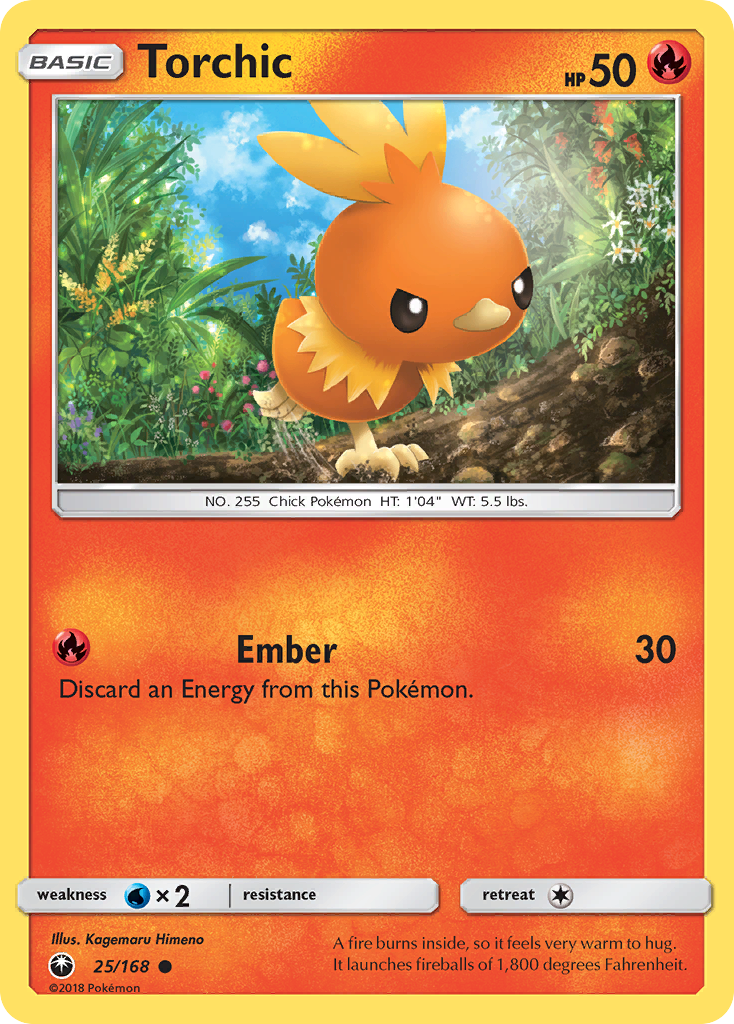 Torchic (25/168) [Sun & Moon: Celestial Storm] | The Gaming-Verse