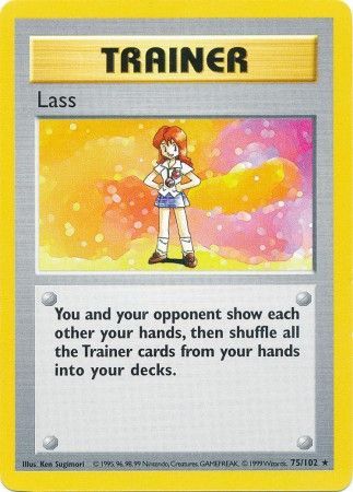 Lass (75/102) [Base Set Shadowless Unlimited] | The Gaming-Verse