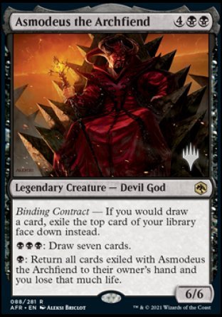 Asmodeus the Archfiend (Promo Pack) [Dungeons & Dragons: Adventures in the Forgotten Realms Promos] | The Gaming-Verse