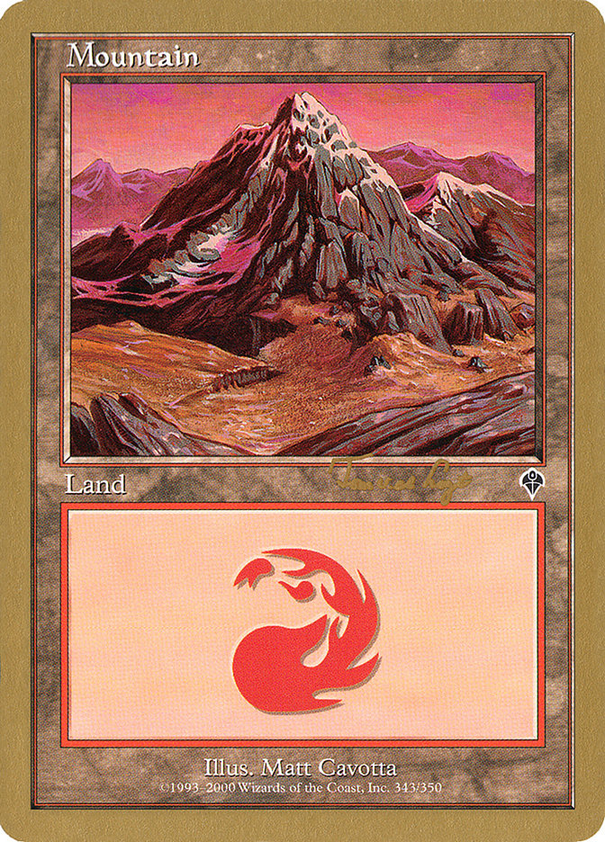 Mountain (tvdl343) (Tom van de Logt) [World Championship Decks 2001] | The Gaming-Verse