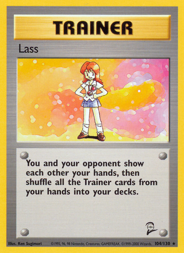 Lass (104/130) [Base Set 2] | The Gaming-Verse