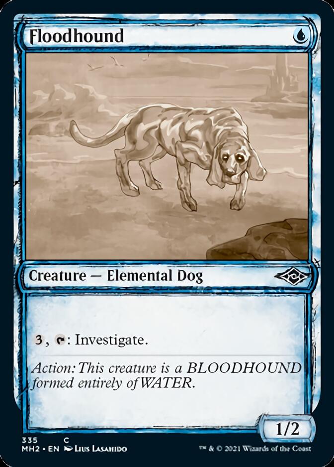 Floodhound (Sketch) [Modern Horizons 2] | The Gaming-Verse