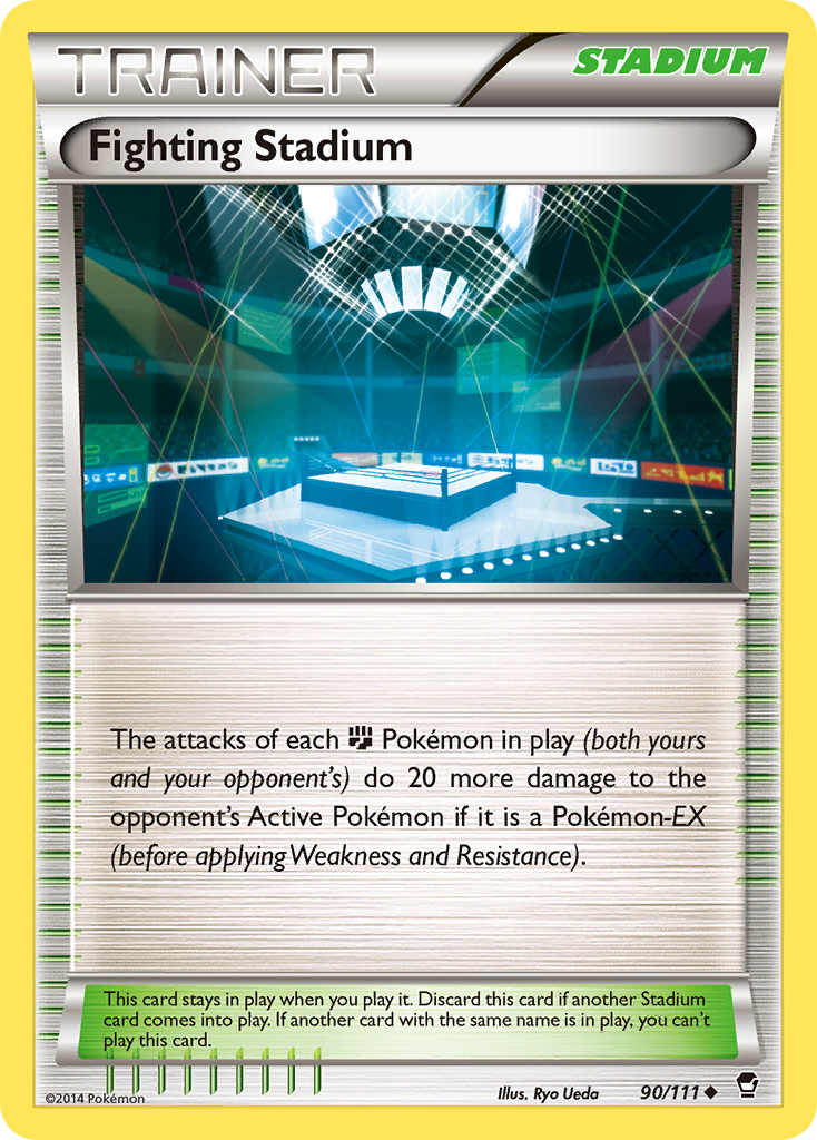 Fighting Stadium (90/111) [XY: Furious Fists] | The Gaming-Verse