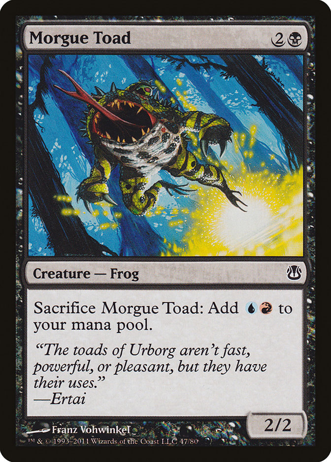 Morgue Toad [Duel Decks: Ajani vs. Nicol Bolas] | The Gaming-Verse