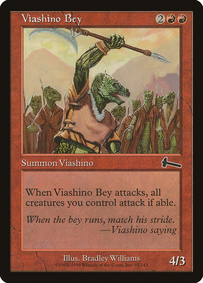 Viashino Bey [Urza's Legacy] | The Gaming-Verse