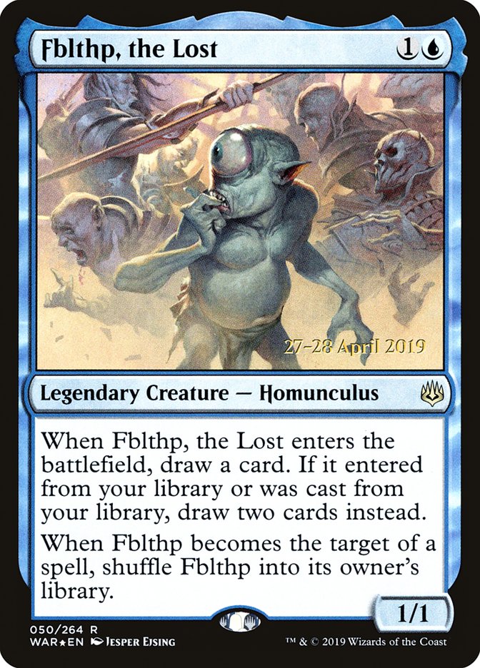 Fblthp, the Lost  [War of the Spark Prerelease Promos] | The Gaming-Verse