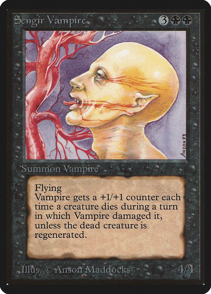 Sengir Vampire [Limited Edition Beta] | The Gaming-Verse