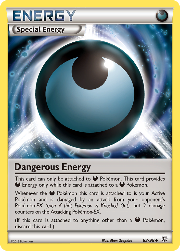 Dangerous Energy (82/98) [XY: Ancient Origins] | The Gaming-Verse