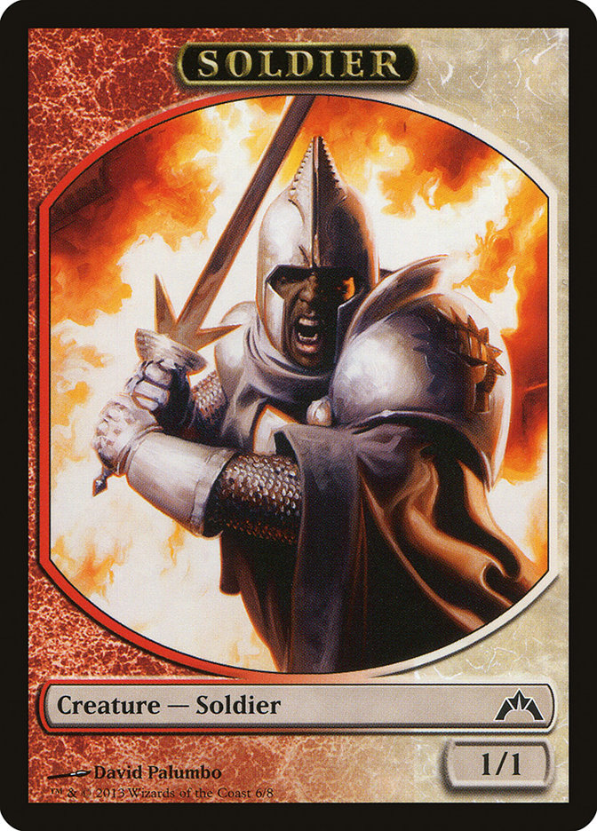 Soldier [Gatecrash Tokens] | The Gaming-Verse