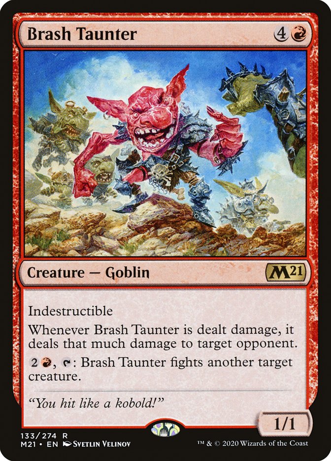 Brash Taunter [Core Set 2021] | The Gaming-Verse