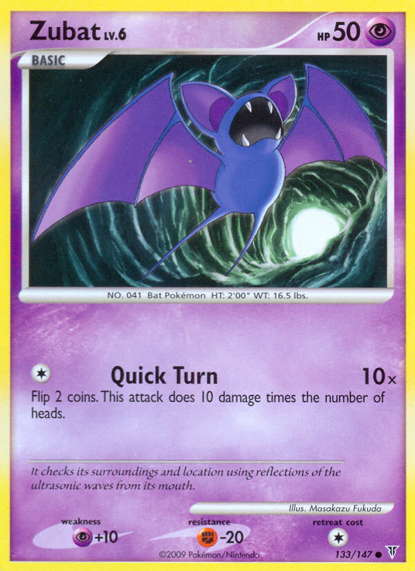 Zubat (133/147) [Platinum: Supreme Victors] | The Gaming-Verse