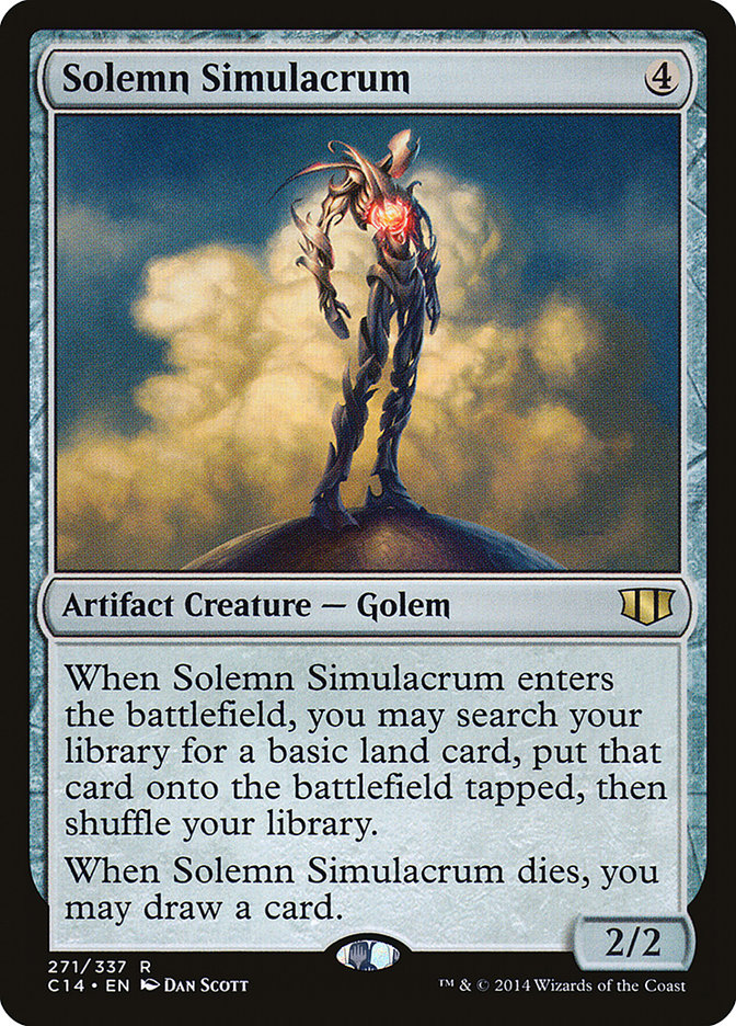 Solemn Simulacrum [Commander 2014] | The Gaming-Verse