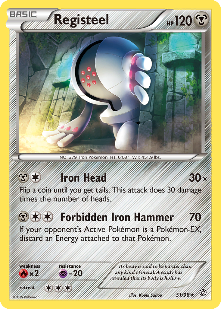 Registeel (51/98) [XY: Ancient Origins] | The Gaming-Verse