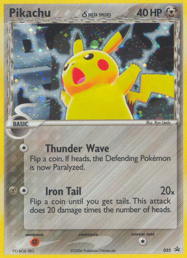 Pikachu (035) (Delta Species) [Nintendo: Black Star Promos] | The Gaming-Verse