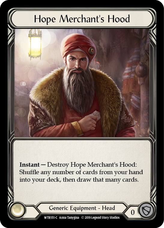 Hope Merchant's Hood [WTR151-C] Alpha Print Cold Foil | The Gaming-Verse