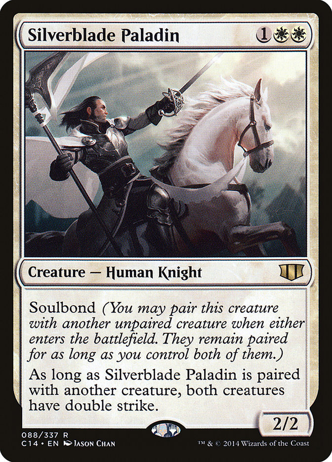 Silverblade Paladin [Commander 2014] | The Gaming-Verse