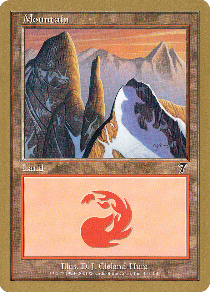 Mountain (jt337) (Jan Tomcani) [World Championship Decks 2001] | The Gaming-Verse