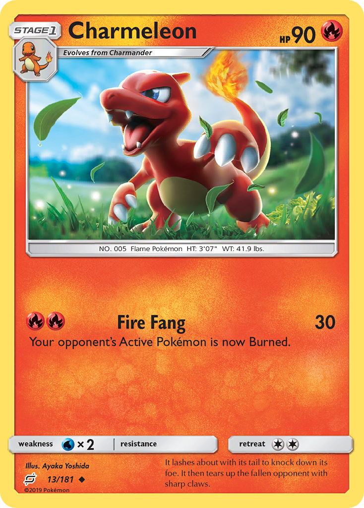 Charmeleon (13/181) [Sun & Moon: Team Up] | The Gaming-Verse