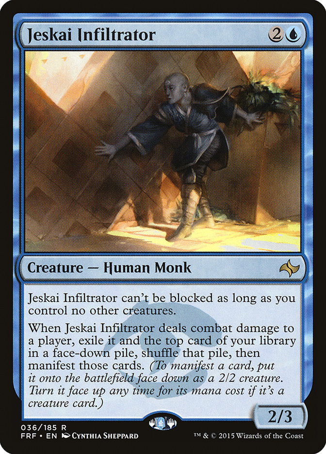 Jeskai Infiltrator [Fate Reforged] | The Gaming-Verse