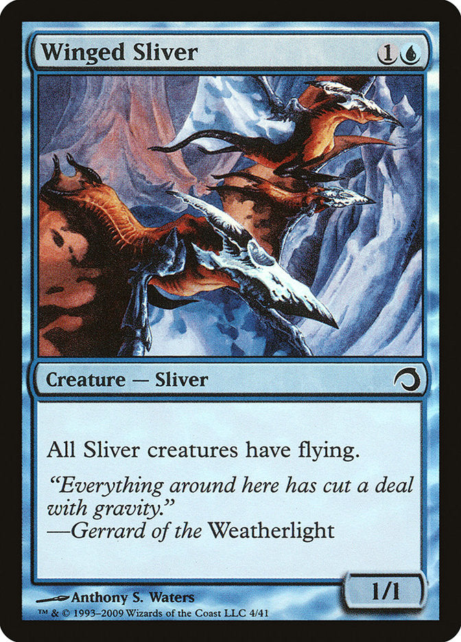 Winged Sliver [Premium Deck Series: Slivers] | The Gaming-Verse