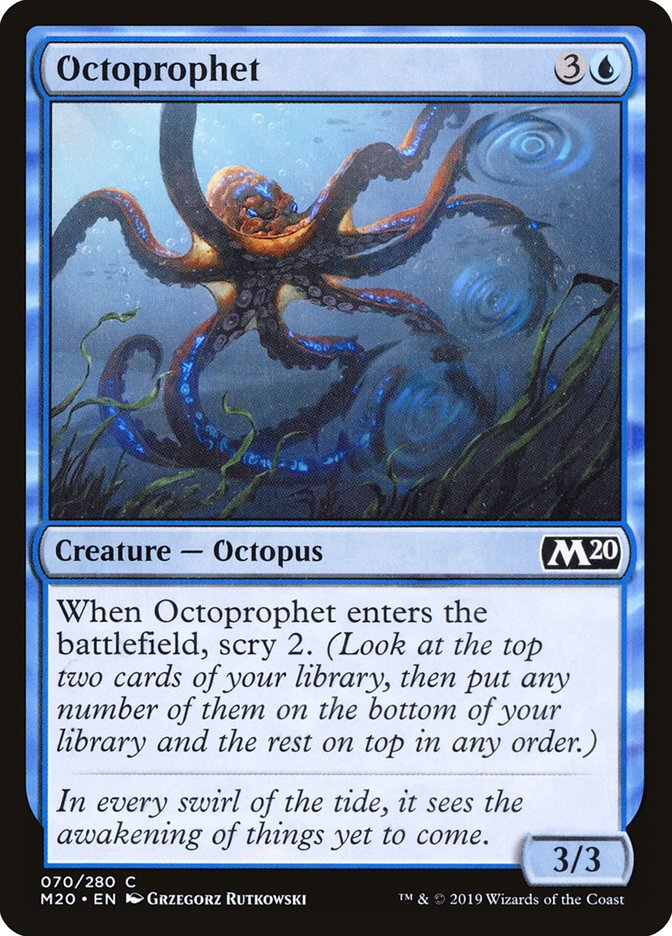 Octoprophet [Core Set 2020] | The Gaming-Verse