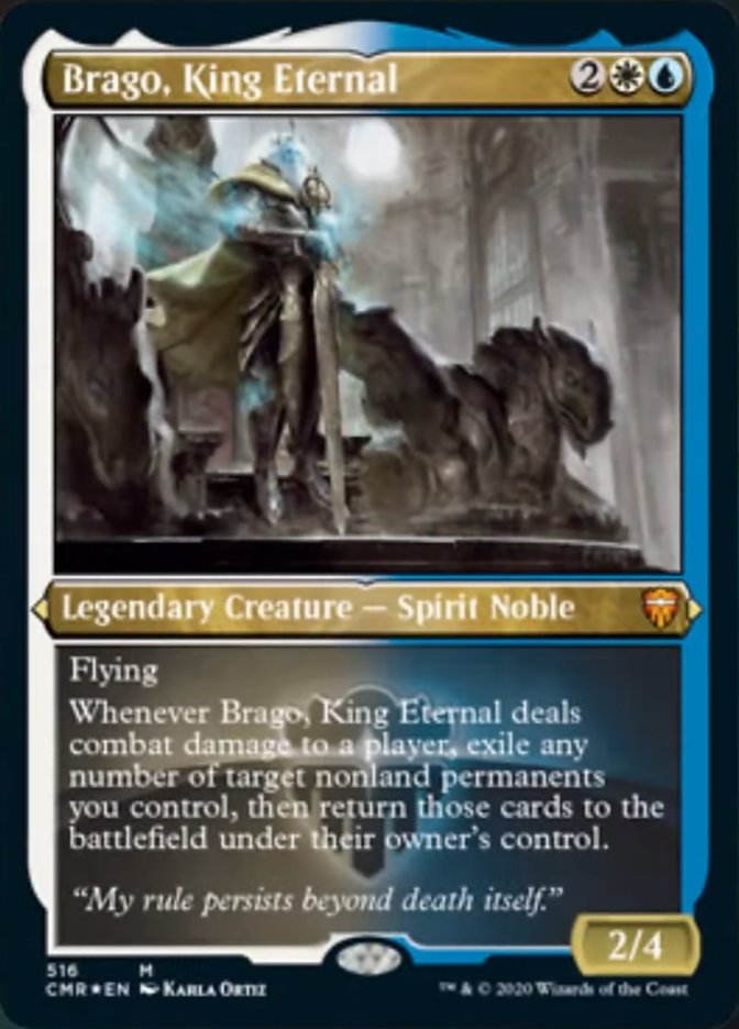 Brago, King Eternal [Commander Legends Etched] | The Gaming-Verse