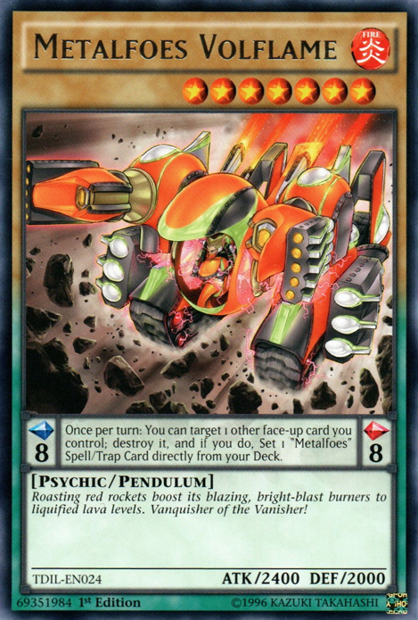 Metalfoes Volflame [TDIL-EN024] Rare | The Gaming-Verse