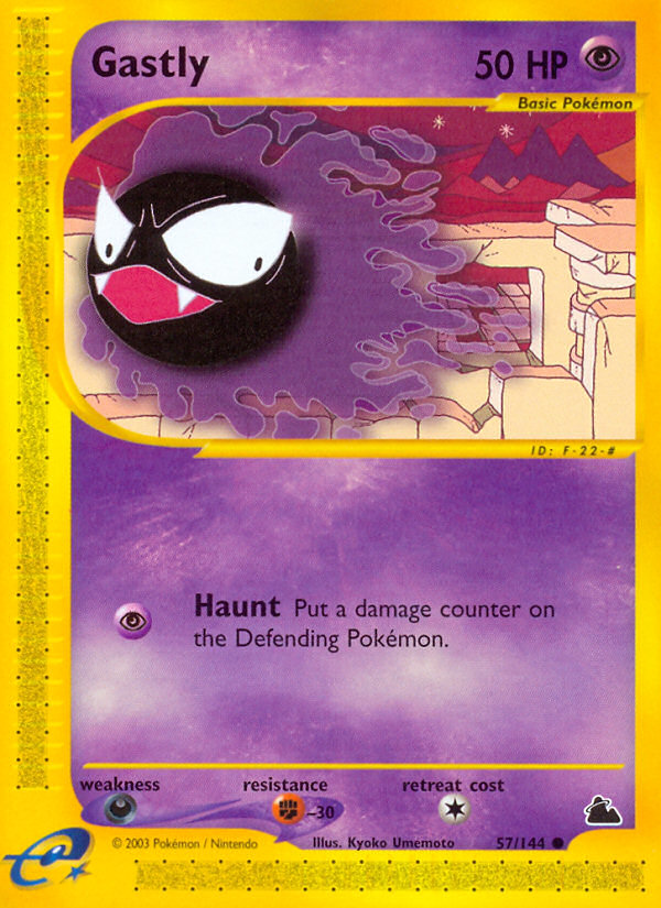 Gastly (57/144) [Skyridge] | The Gaming-Verse