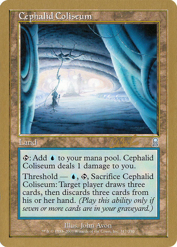 Cephalid Coliseum (Carlos Romao) [World Championship Decks 2002] | The Gaming-Verse