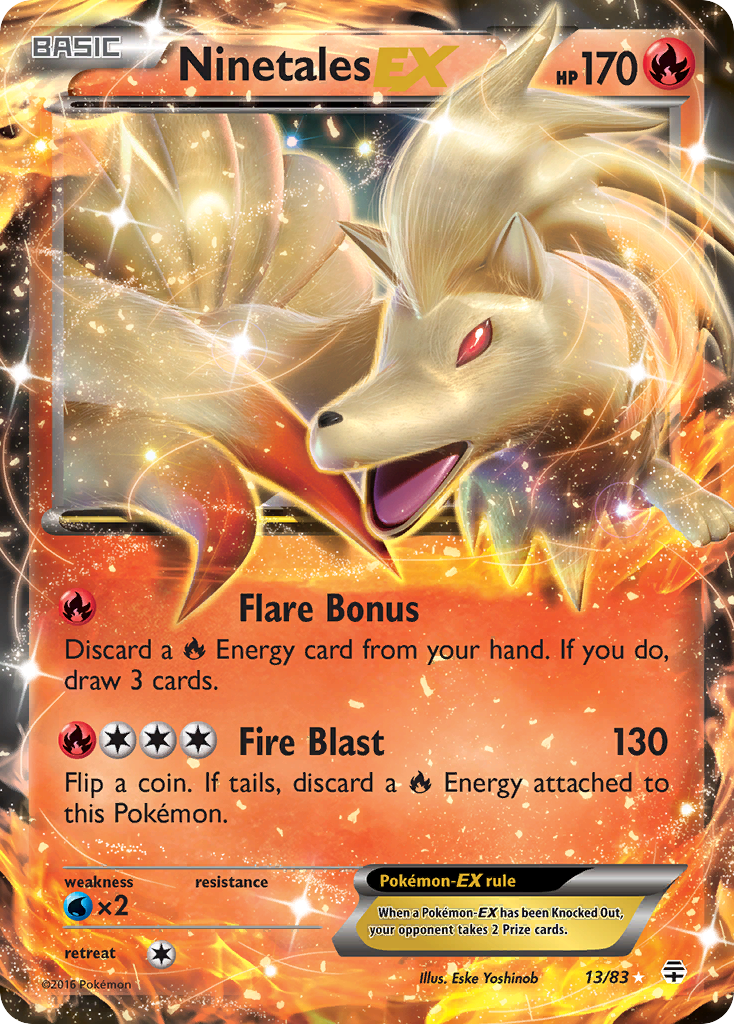 Ninetales EX (13/83) [XY: Generations] | The Gaming-Verse