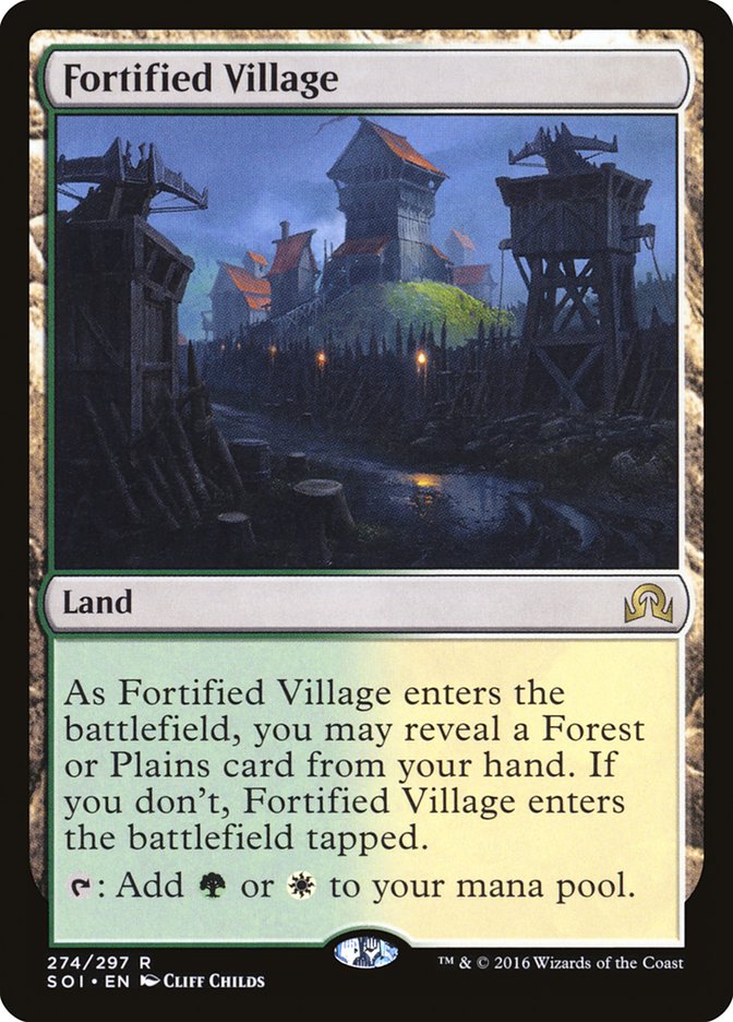 Fortified Village [Shadows over Innistrad] | The Gaming-Verse
