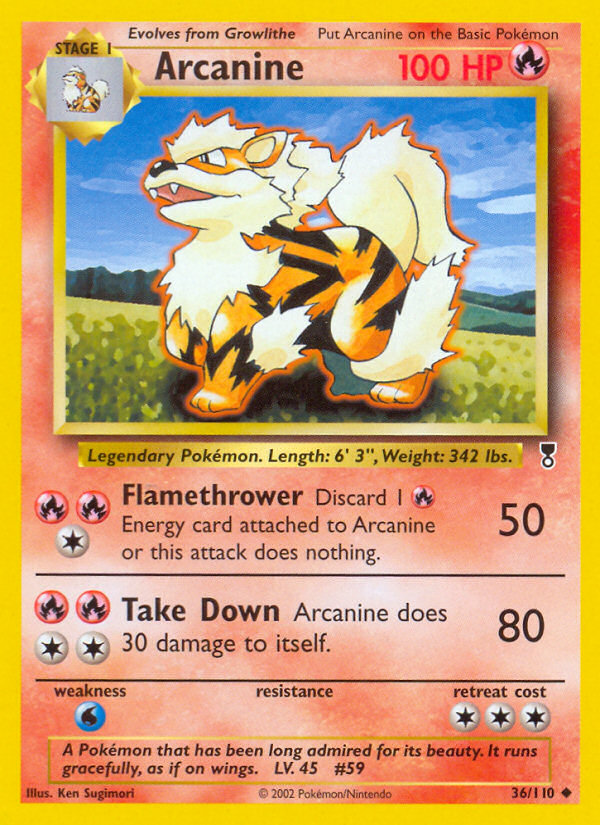 Arcanine (36/110) [Legendary Collection] | The Gaming-Verse