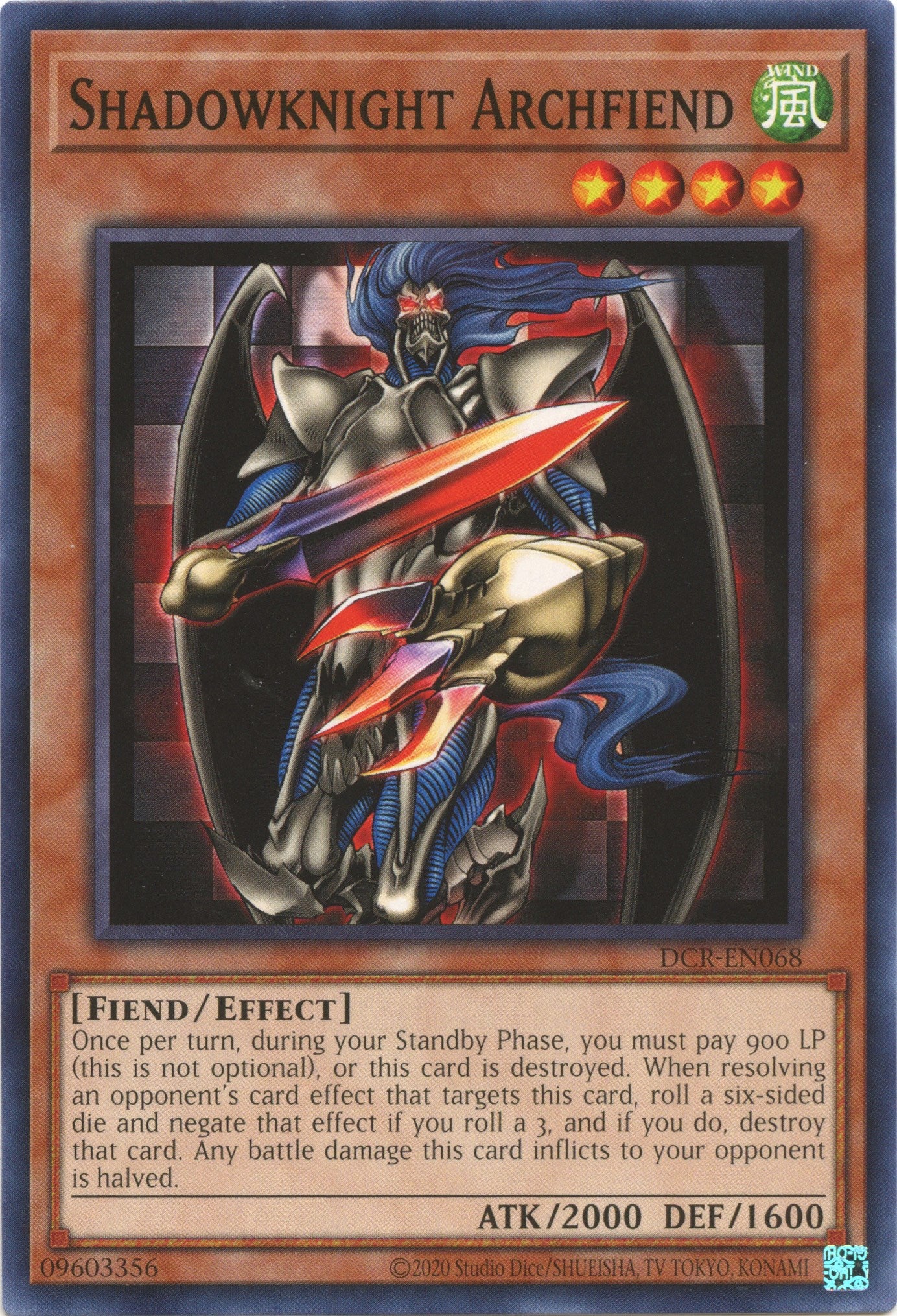 Shadowknight Archfiend (25th Anniversary) [DCR-EN068] Common | The Gaming-Verse