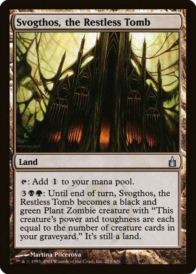 Svogthos, the Restless Tomb [Ravnica: City of Guilds] | The Gaming-Verse